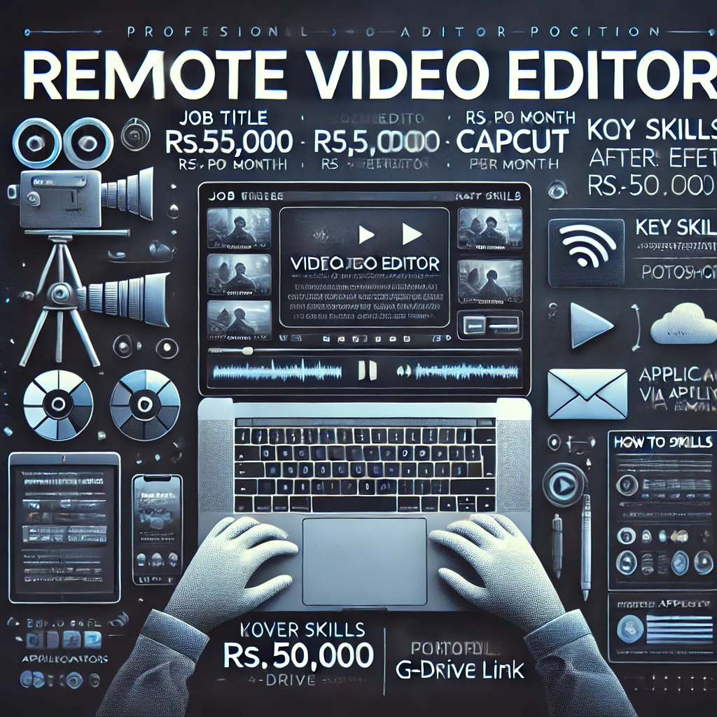 Remote Video Editor Job